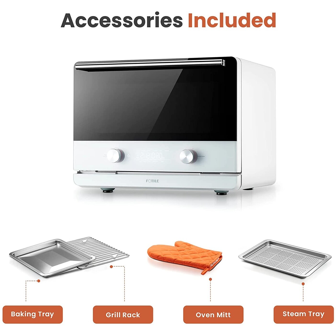 FOTILE ChefCubii HYZK26-E1 4-in-1 Countertop Convection